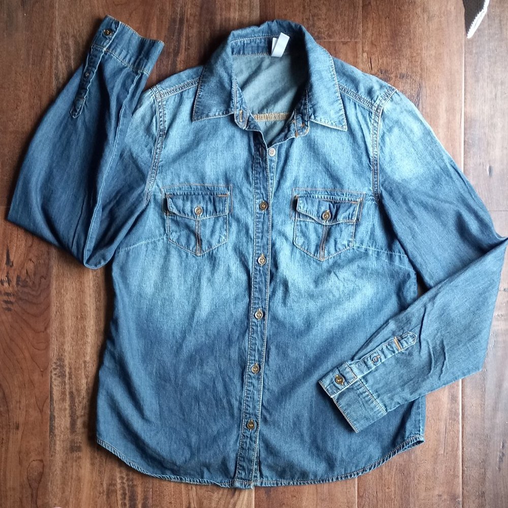 Denim shirt